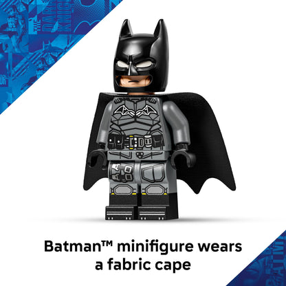 LEGO DC Batman: The Batman Batmobile Building Toy for Kids - Building Blocks with Minifigure & Golden Coin - Super Hero Room Decor for Boys & Girls, Ages 9+ - Gift Idea for Birthdays - 76332