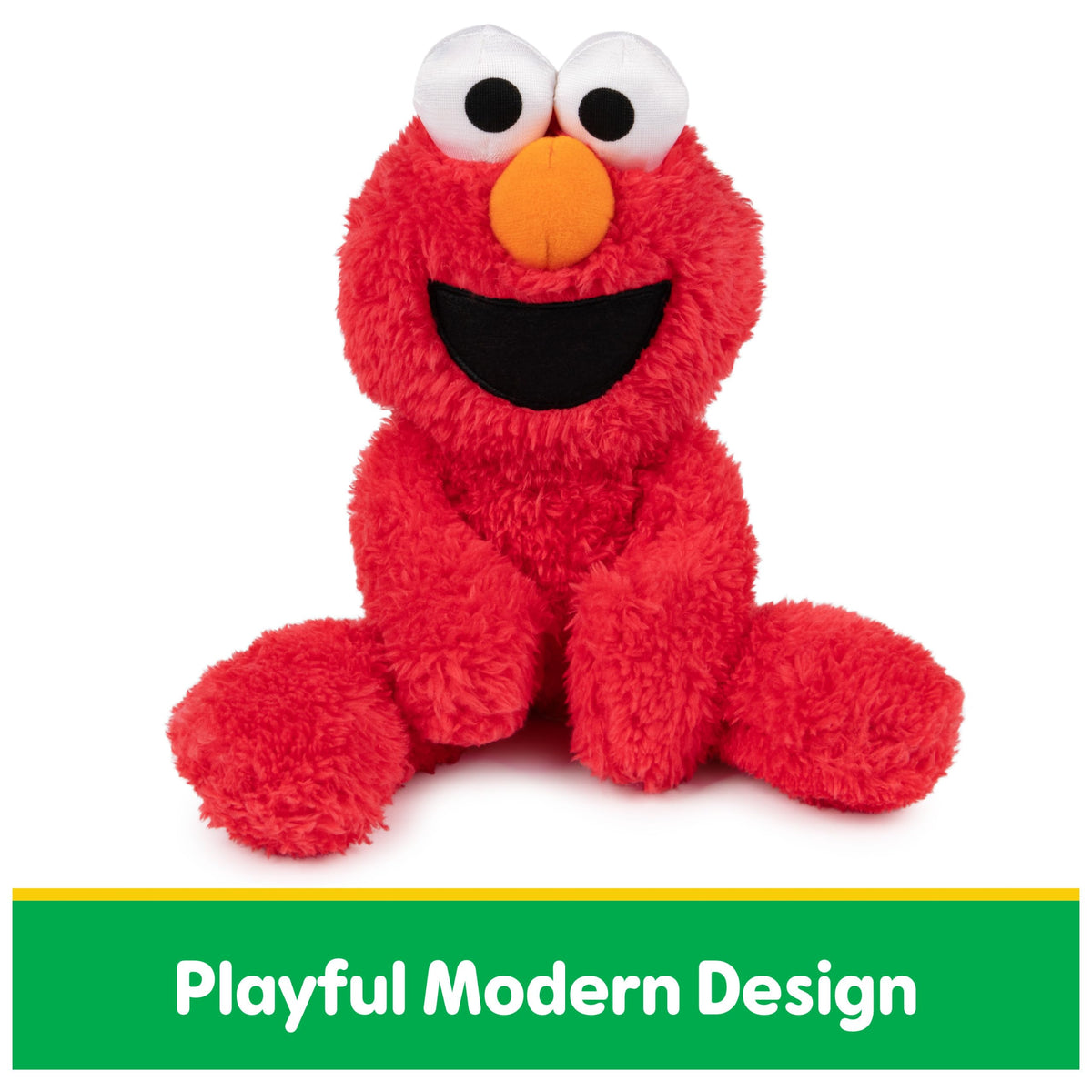 GUND Sesame Street Official Elmo Take Along Buddy Plush, Premium Plush Toy for Ages 1 & Up, Red, 13