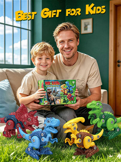 Take Apart Dinosaur Toys for Kids 3 4 5 6 7 - STEM Educational Building Toy 🍁 All In One Marketplace Canada