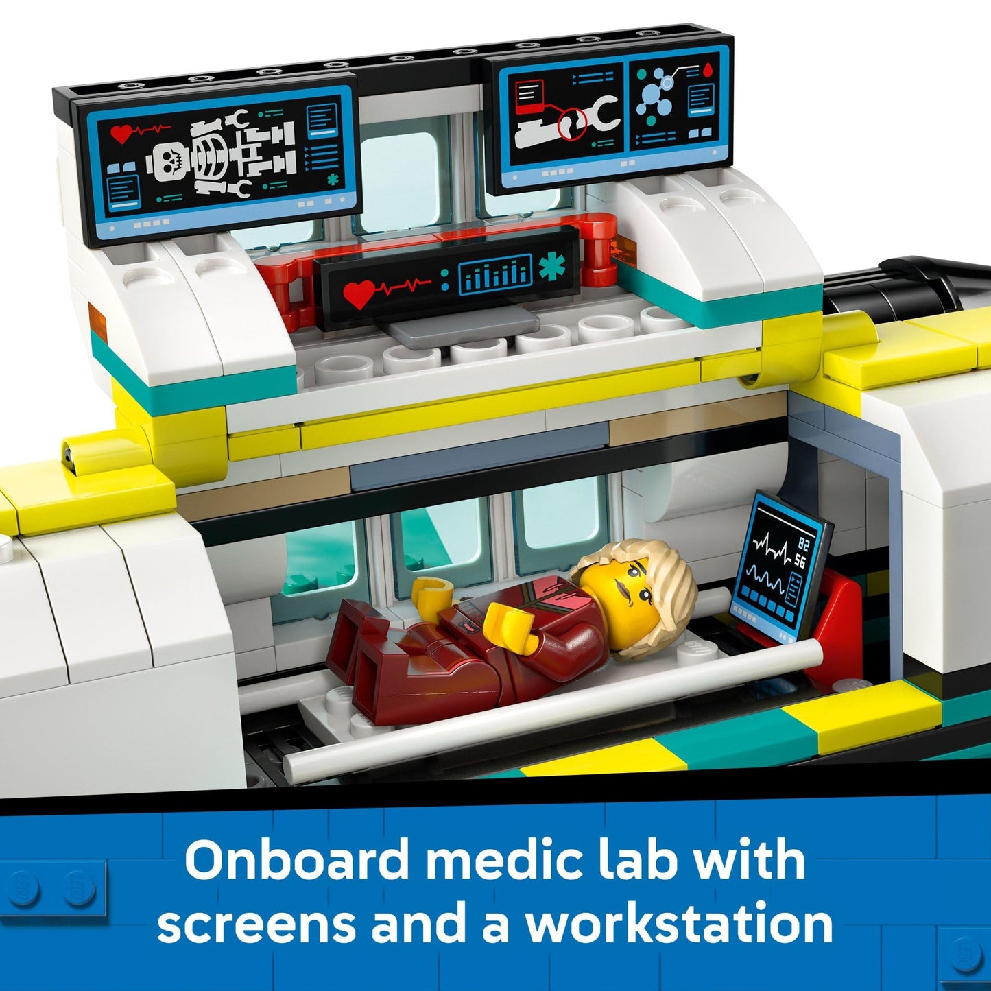 LEGO City Emergency Air Ambulance Airplane Building Toy for Kids - Pretend Play Rescue Airplane Model for Boys & Girls, Ages 6+ - Building Blocks W/Hero Minifigures - Gift Idea for Birthdays - 60465 🍁 All In One Marketplace Canada