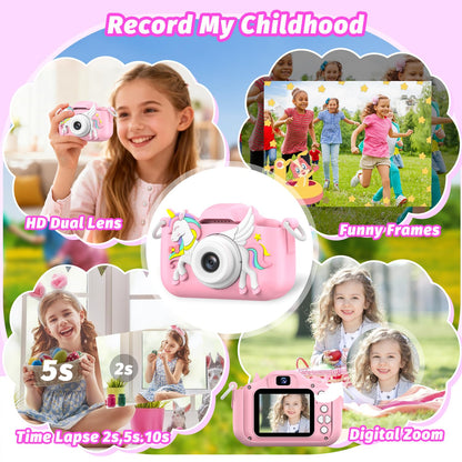 Masterbee Children's Camera Toys for Girls & Boys, 3-12 Years - 1080P HD Video Kids Digital Camera - Perfect for Christmas & Birthday Gifts 🍁 All In One Marketplace Canada