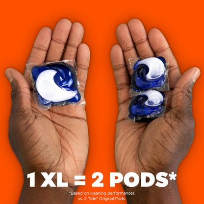 Tide Power PODs + Downy Laundry Detergent Pods, Soft Boosters + April Fresh, 63 Count Tide