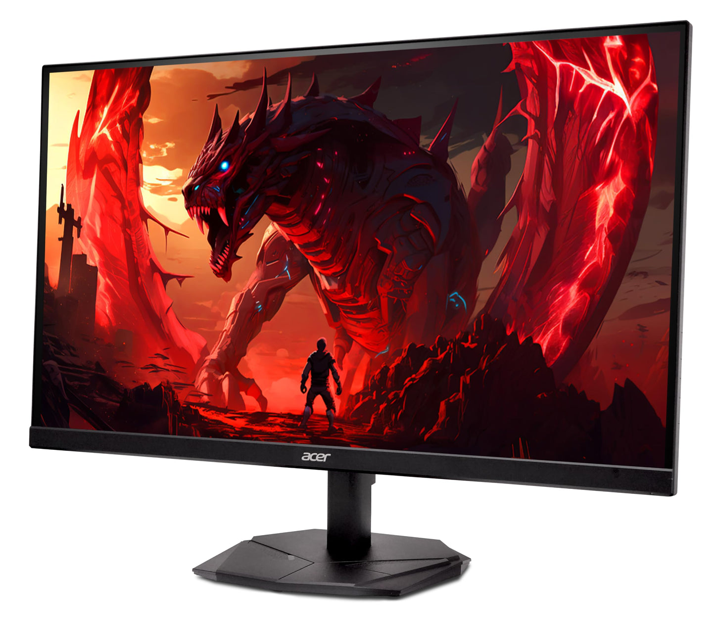 Acer Nitro 27 Inch WQHD 2560 x 1440 IPS Gaming Monitor | AMD FreeSync | Up to 180Hz Refresh | Up to 0.5ms | DCI-P3 95% | HDR 10 Support | One Display Port 1.2 & Two HDMI 2.0 | KG271U N3bmiipx Acer