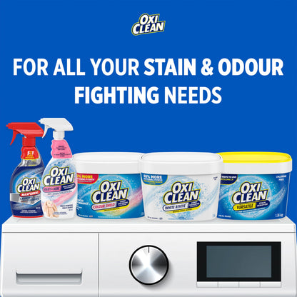 OxiClean Versatile Stain Remover Powder for Household, Laundry, Carpet, and Upholstery - Colour Safe, Chlorine Bleach Free, 3.27 kg