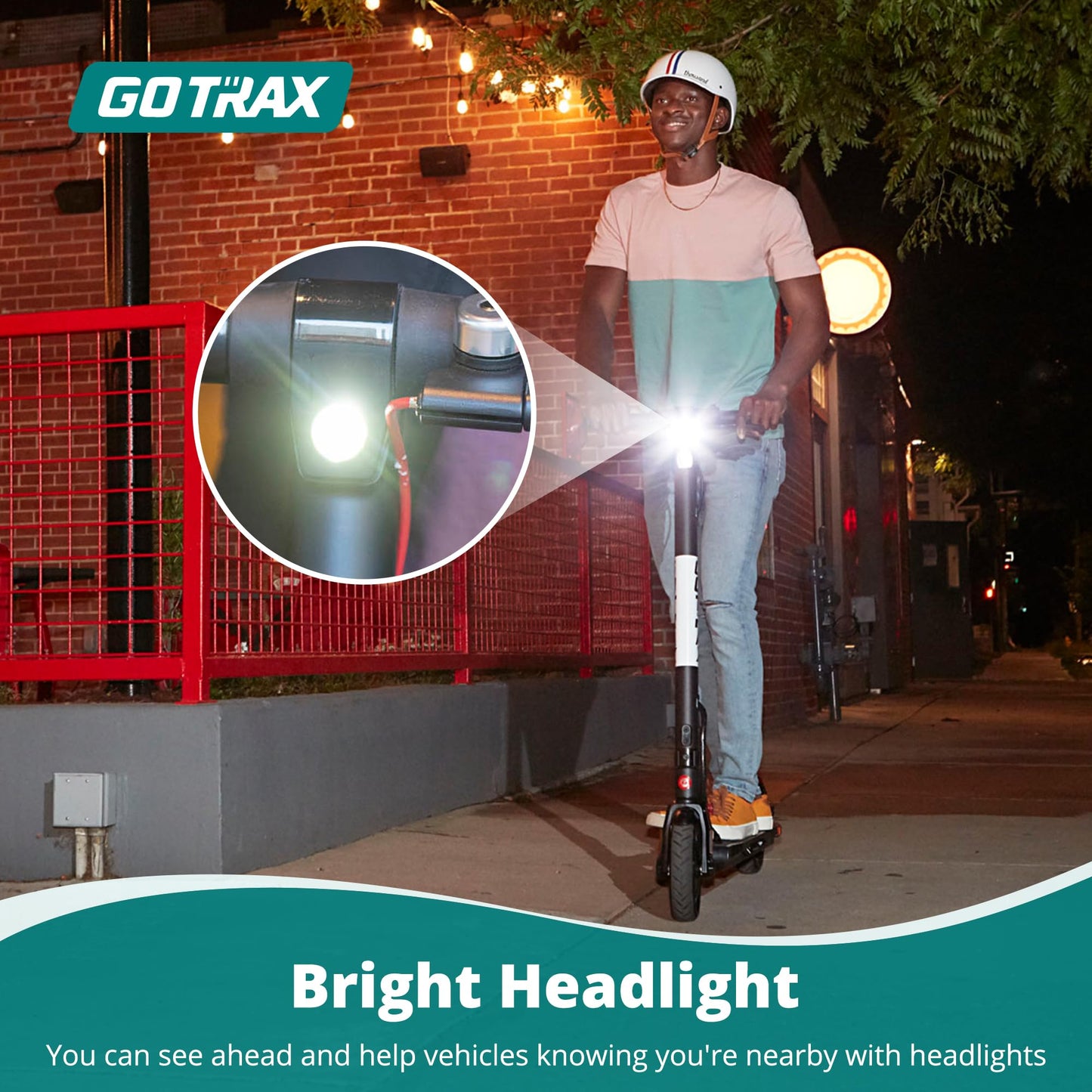 Gotrax Electric Scooter for Adults, 8.5" Tire, Max 15Km Range, 25Km/h Speed Gotrax