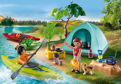 Playmobil Camping with Kayaks