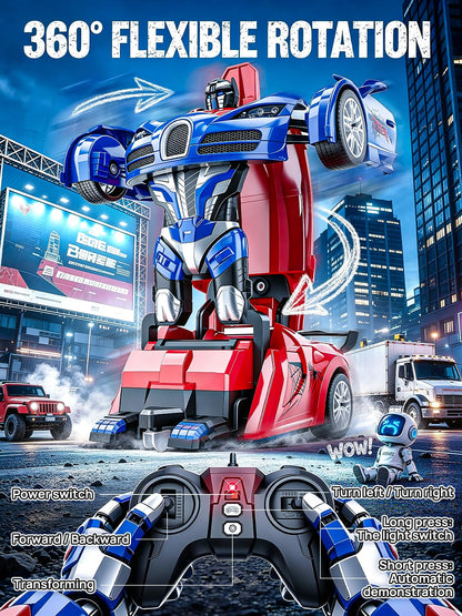 Spider Transform Remote Control Cars for Kids with One-Key Transformation 🍁 All In One Marketplace Canada