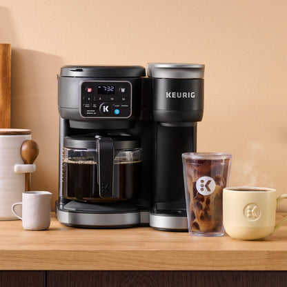 Keurig K-Duo Single Serve K-Cup Pod & Carafe Coffee Maker, Black Keurig