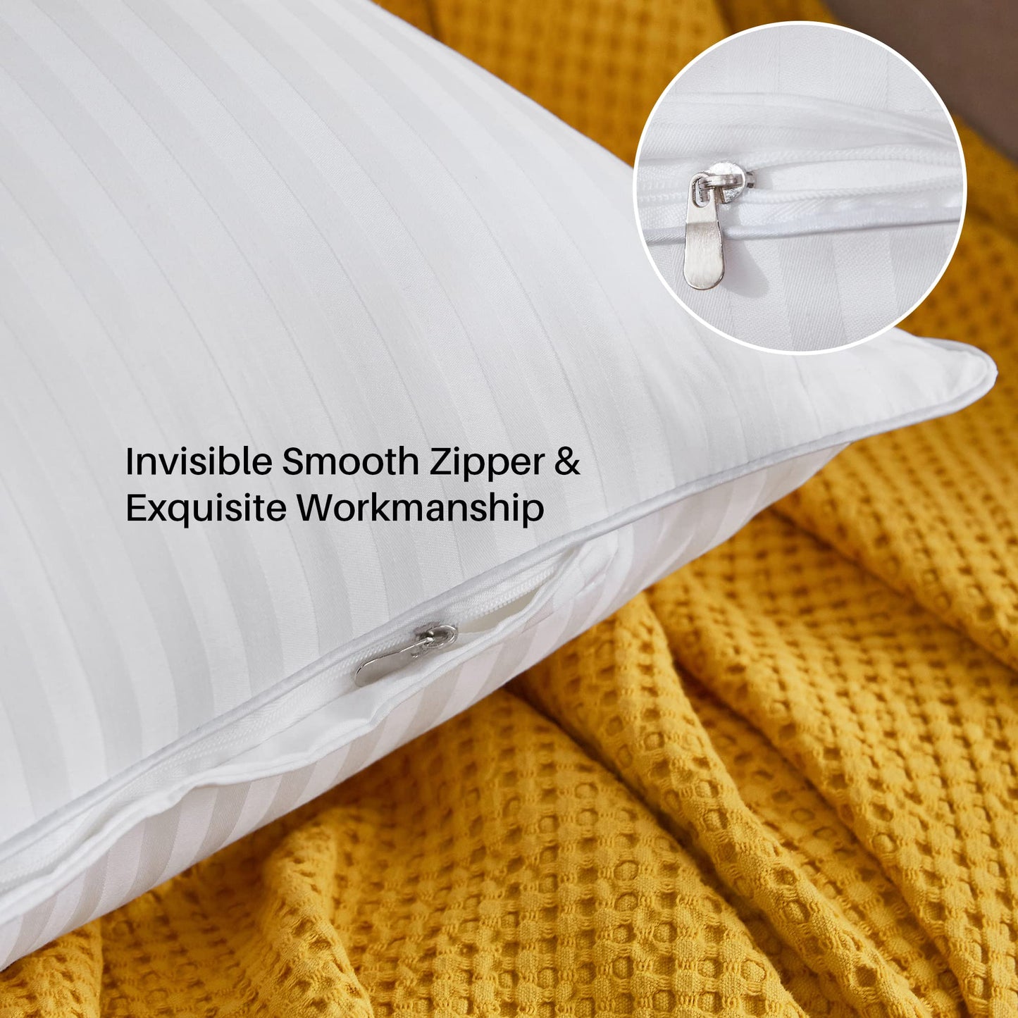 Oubonun 18 x 18 Throw Pillow Inserts Pack of 2 Oubonun