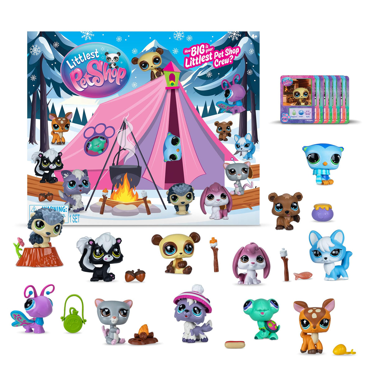 Littlest Pet Shop Cozy Campfire Collector Set