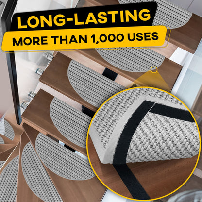 Hook and Loop Tape Roll with Heavy Duty Adhesive Industrial Strength Easy to Cut, Strong Hook and Loop Strips with Sticky Back, Black (Black, 1 Inch x 30 Feet)