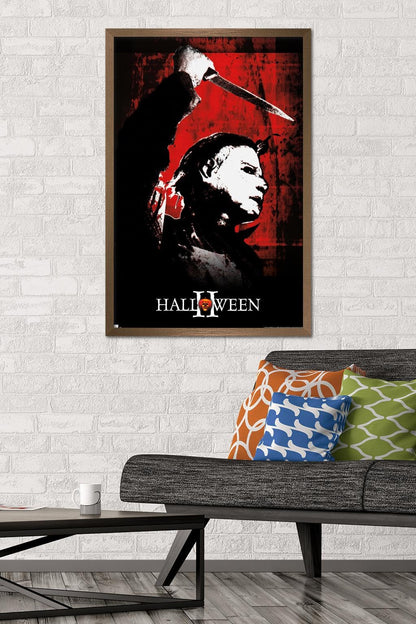 Halloween II - Affiche murale rouge