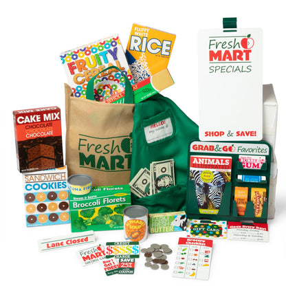 Melissa & Doug Fresh Mart Grocery Store Companion Pretend Play Food Set Melissa & Doug