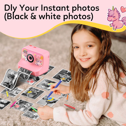 Kids Printing Camera for 3-12 Girls Boys Toddler Christmas Birthday Gifts 🍁 All In One Marketplace Canada