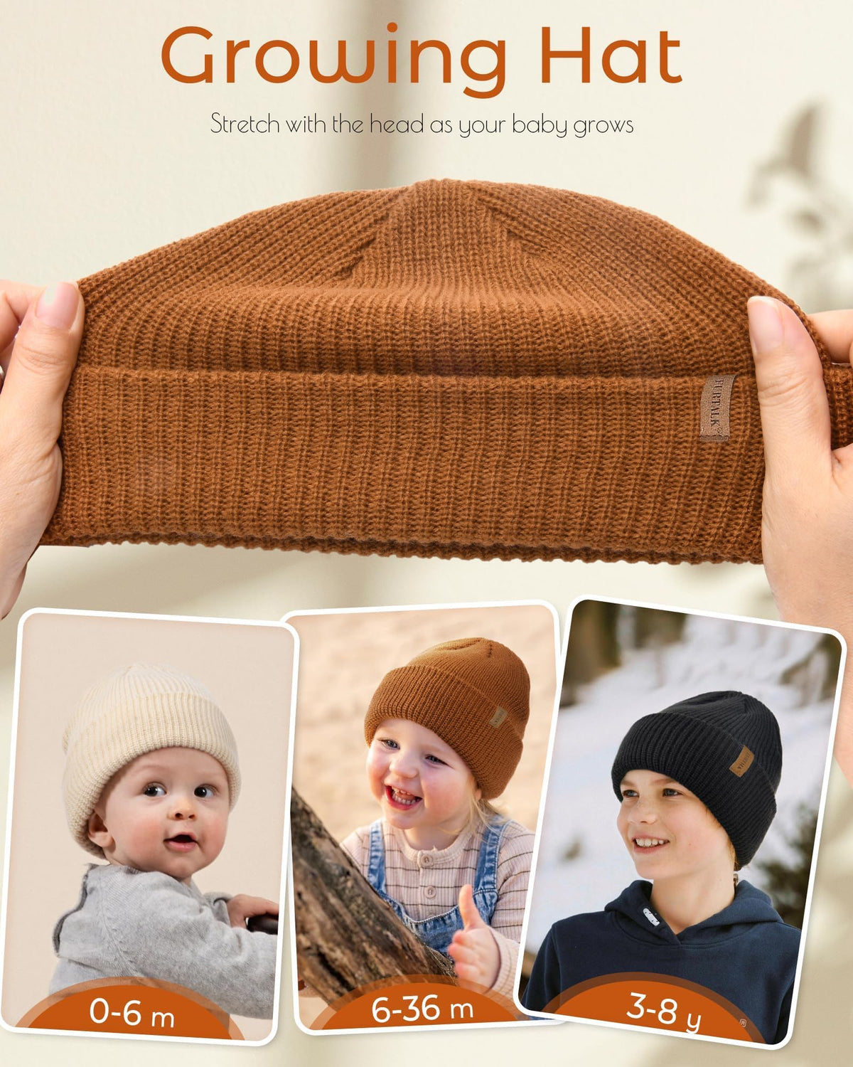 FURTALK Toddler Baby Boys Girls Beanies Kids Winter Hats Children Knit Caps 🍁 All In One Marketplace Canada
