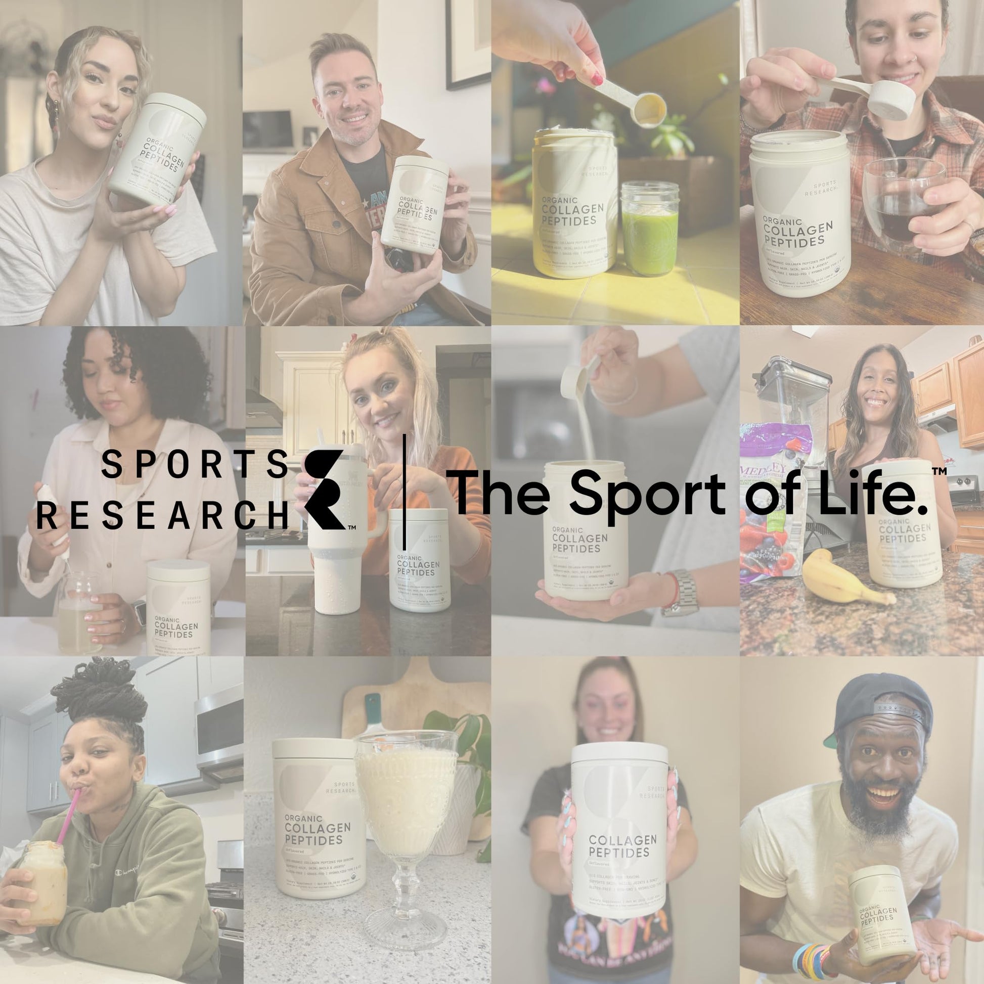 Sports Research® Marine Collagen Peptides Powder - Sourced from Wild-Caught Fish, Pescatarian Friendly, Keto Certified & Non-GMO Verified - Easy to Mix in Water or Juice! (34 Servings) - Available at All In One Marketplace Canada