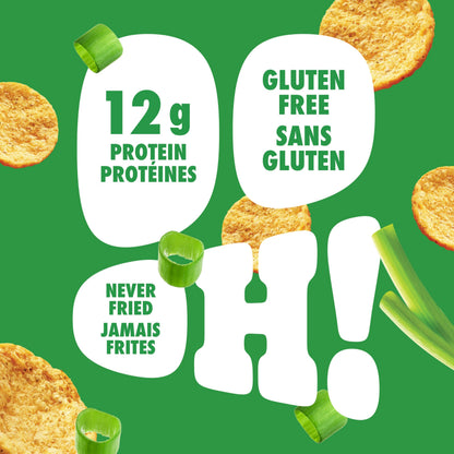Pure Protein Popped Crisps Sour Cream & Onion - 12g Protein Per Bag, 8-Pack