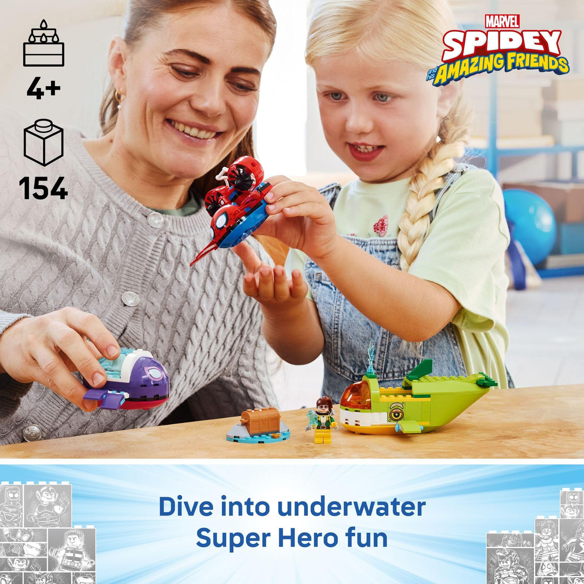 LEGO Marvel Spidey: Underwater Vehicles 11207