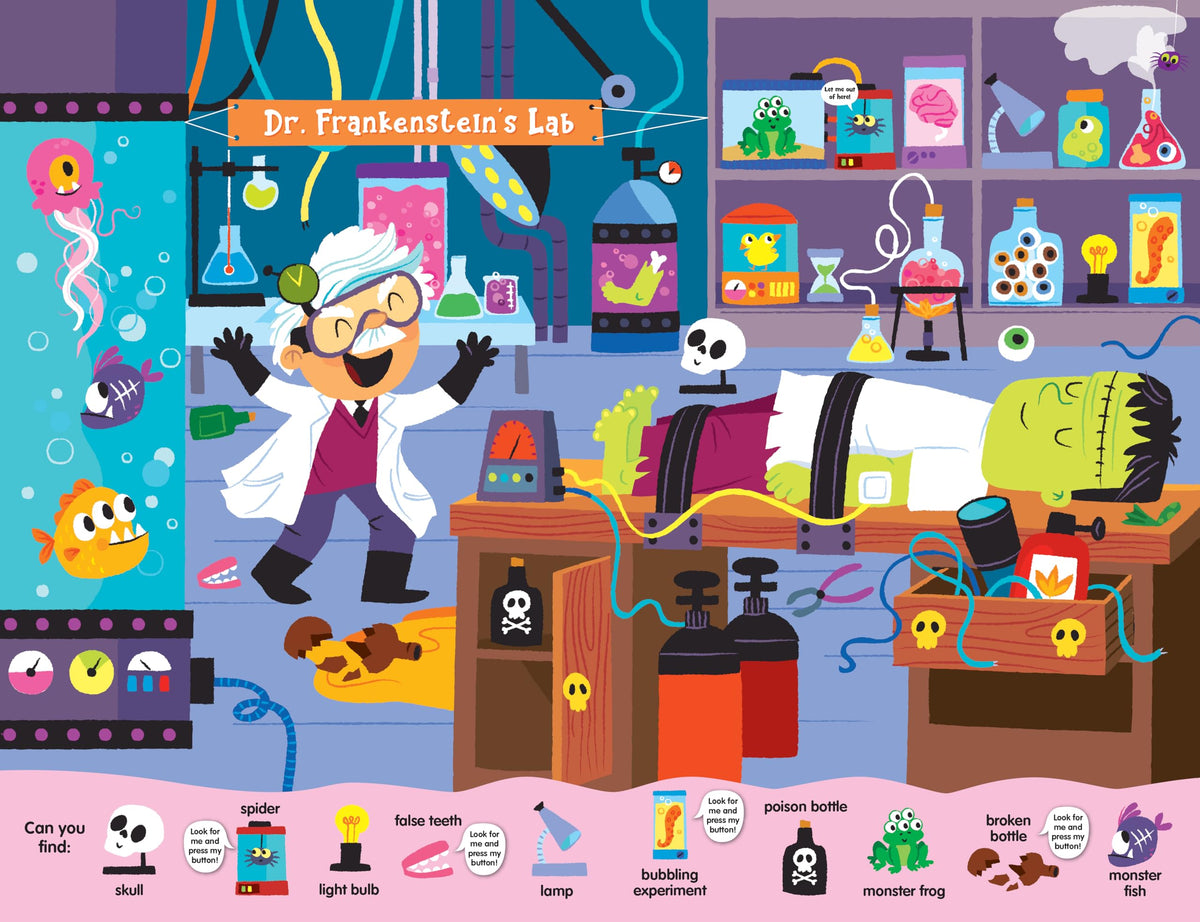 Search & Find: Halloween (30-Button Sound Book)