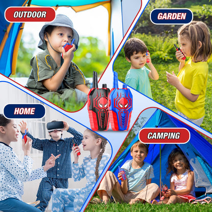 Exssary Walkie Talkies for Kids, Toys for 3 4 5 6 7 8 Year Old Boys Girls Outdoor Toys for Kids 3-5 6-8 Year Old Boy Girl Christmas Birthday Gifts Camping Backyard Activities Kid Walkie Talkies 2 Pack 🍁 All In One Marketplace Canada