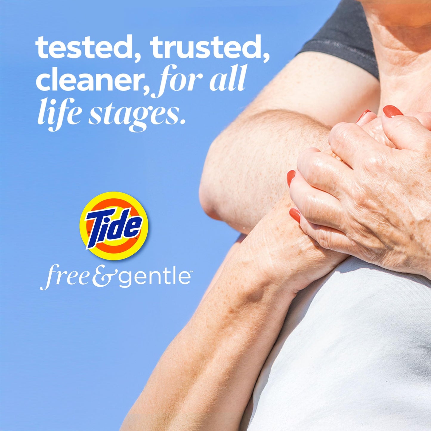 Tide PODS Free & Gentle Liquid Laundry Detergent Pacs, HE Compatible and Coldwater Clean, 76 Count