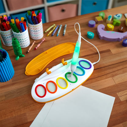 Crayola Color Wonder Magic Light Brush, Mess Free Painting Station for Kids, Gift for Kids, Learning Toddler Activity Toy, Ages 3+ 🍁 All In One Marketplace Canada