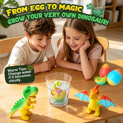 Dinosaur Hatching Eggs for Kids - 6 Pack Dinosaur Toys for Boys and Girls 🍁 All In One Marketplace Canada
