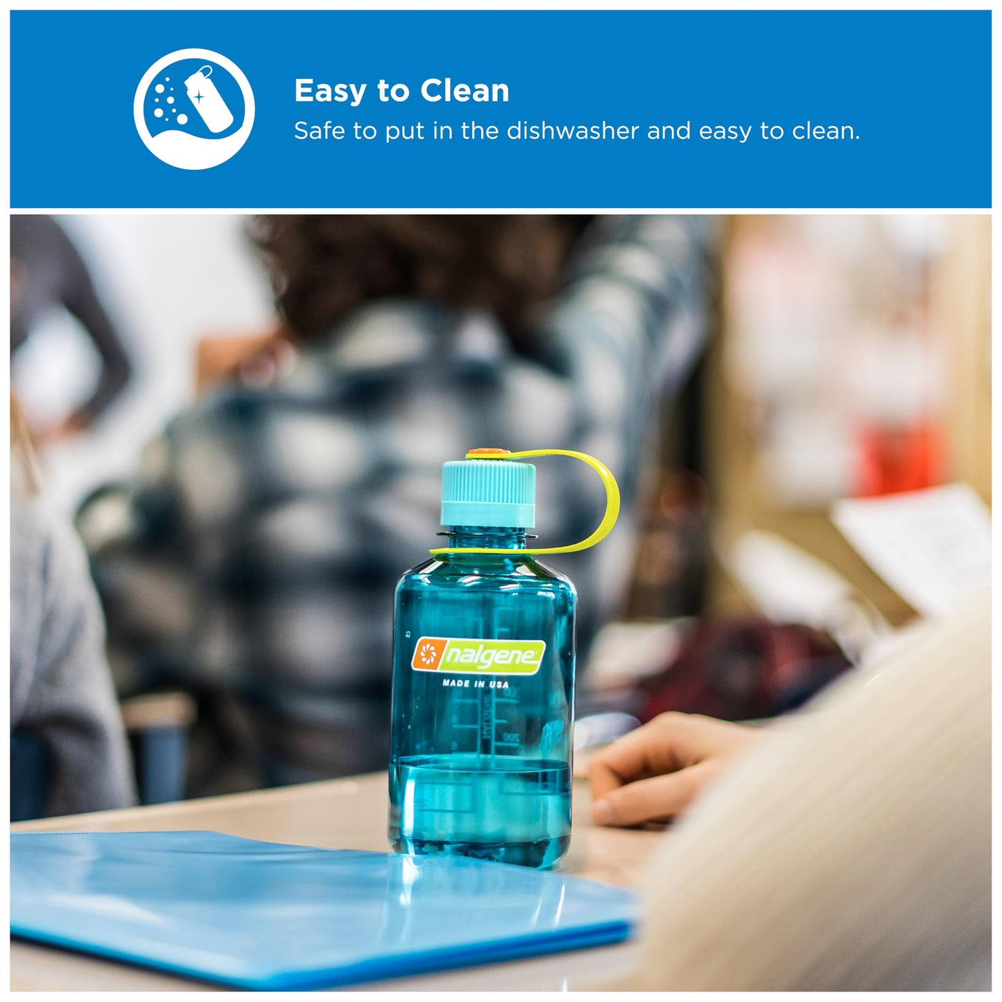 Nalgene 16 oz Narrow Mouth Water Bottle, Amethyst 🍁 All In One Marketplace Canada