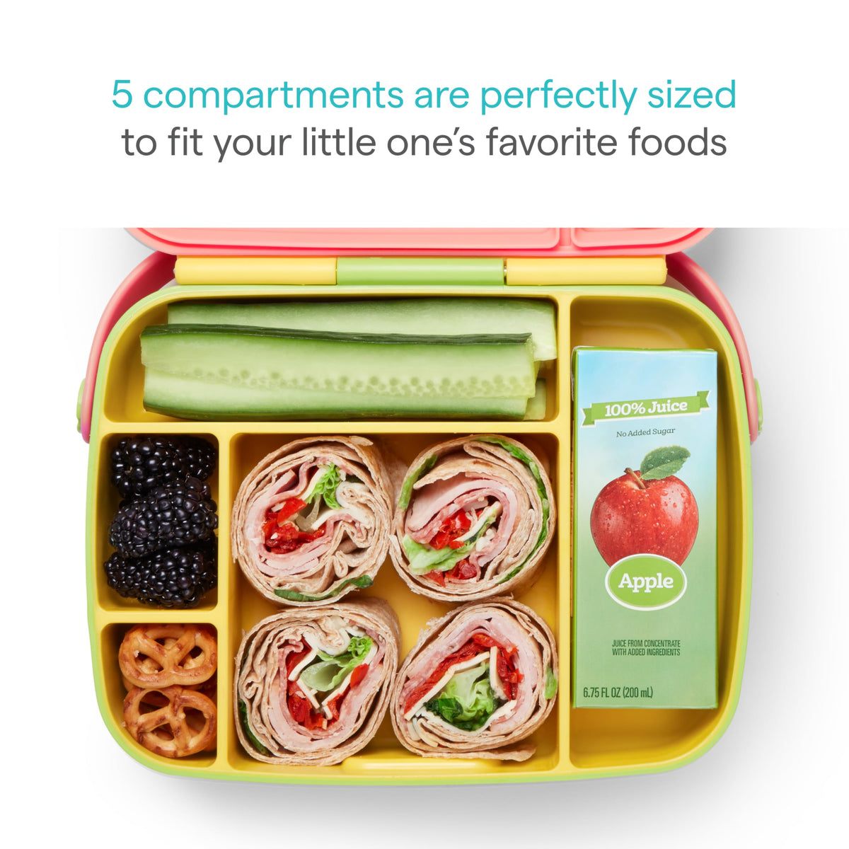Munchkin Lunch Bento Box, Yellow