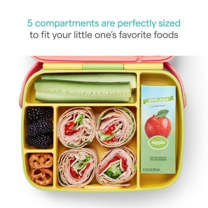Munchkin Lunch Bento Box, Yellow