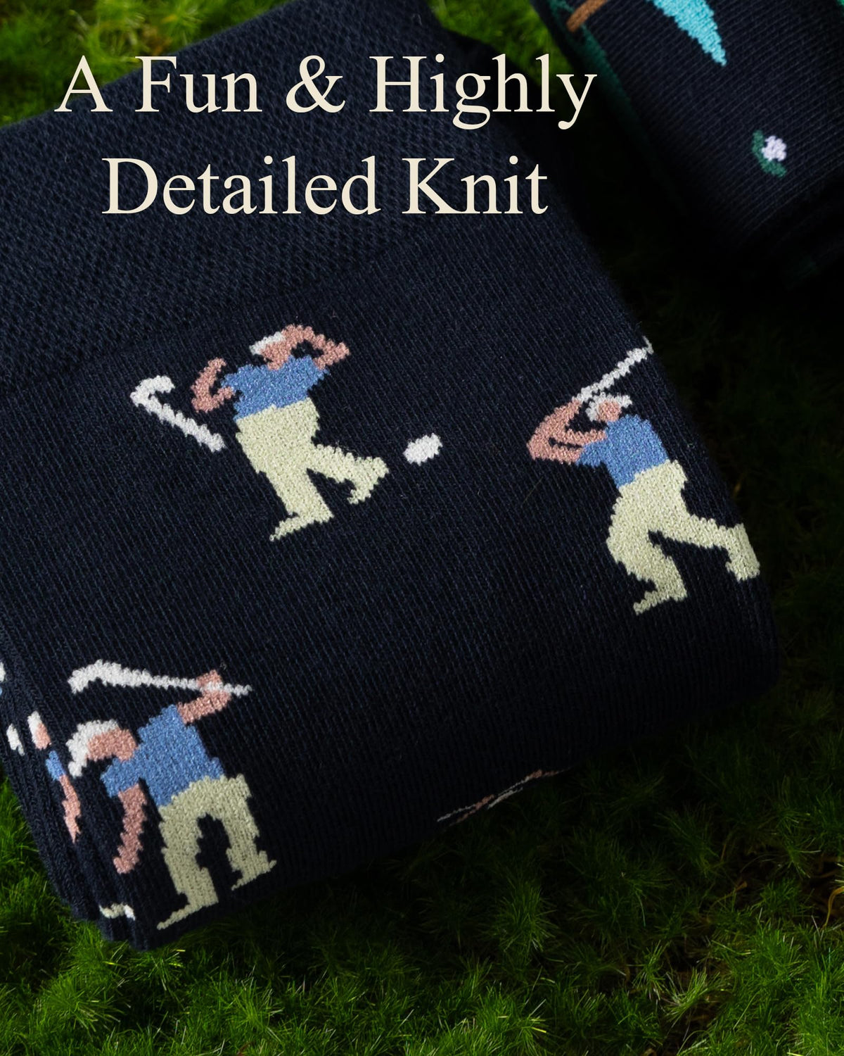 Golf Socks - Funny Golfer Novelty Socks, Funky Golf Gifts for Men Birthday Christmas Gift for Boss, 2 Pairs, Size 9-13 (CA/US, Alpha, One Size, Regular, Regular, Funny Golf Socks 2 Pairs) 🍁 All In One Marketplace Canada