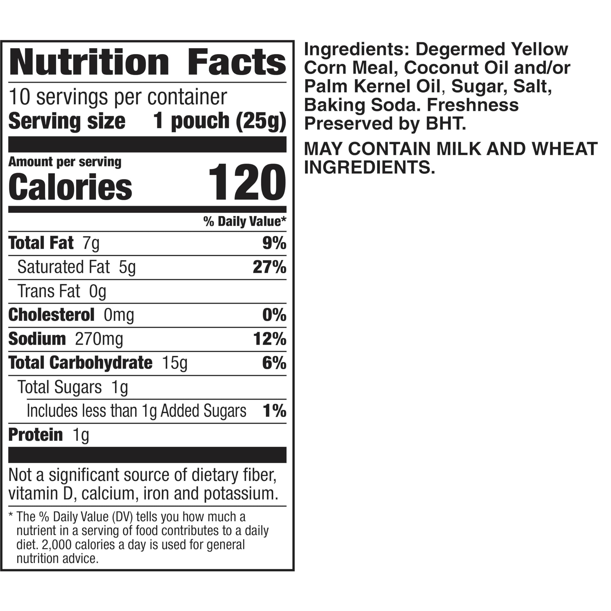 Bugles Original Flavor Crispy Corn Snacks - 8.75 oz Bag (10-Pack)