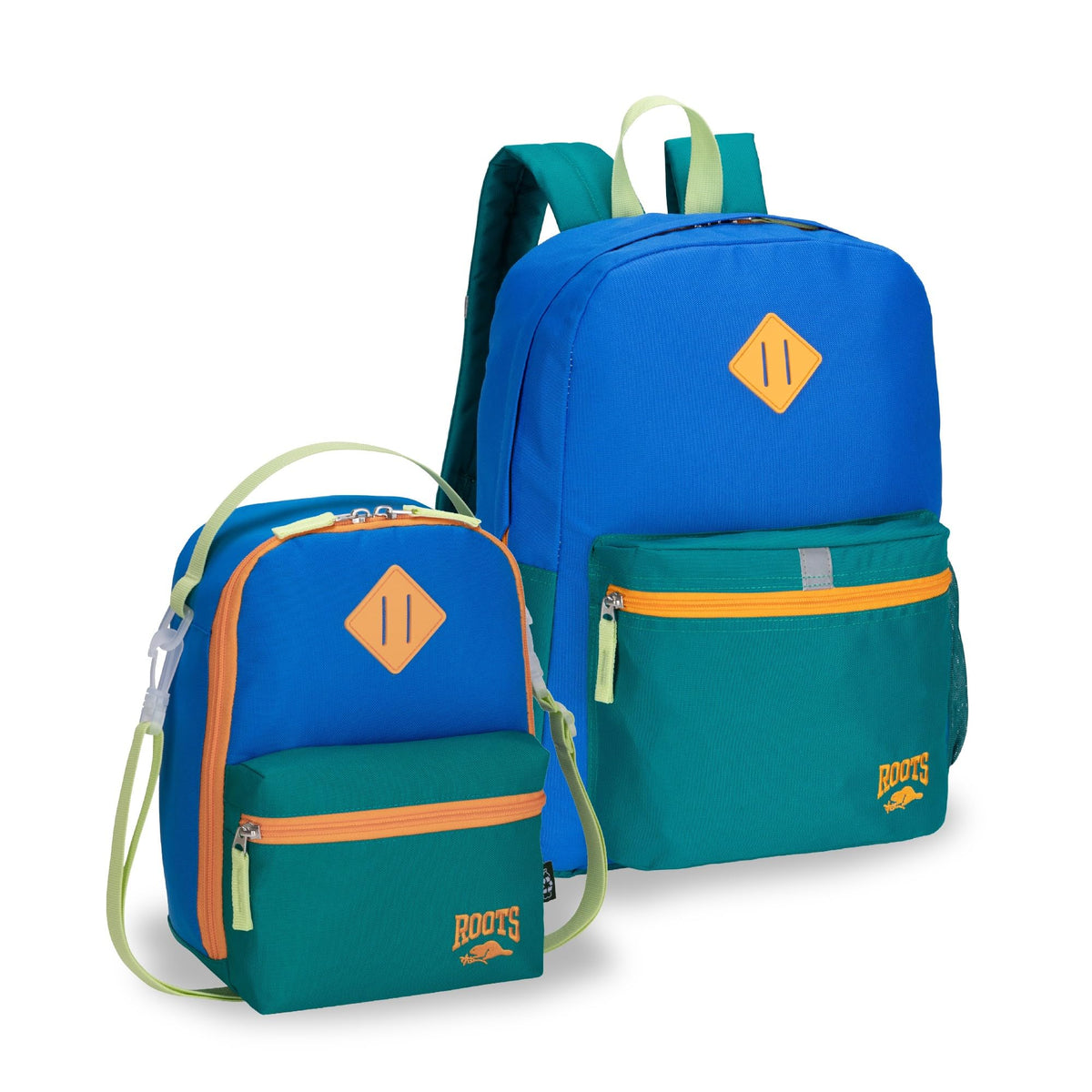 Roots Kids 2-Piece Matching Set, 22.5L Backpack and 7L Lunch Bag