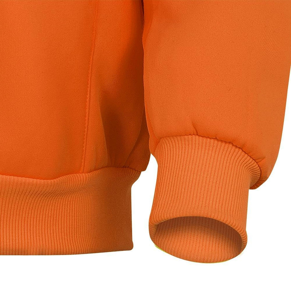 Pioneer Hi Vis Hoodie For Men - Heavyweight Orange Fleece - Class 2 🍁 All In One Marketplace Canada