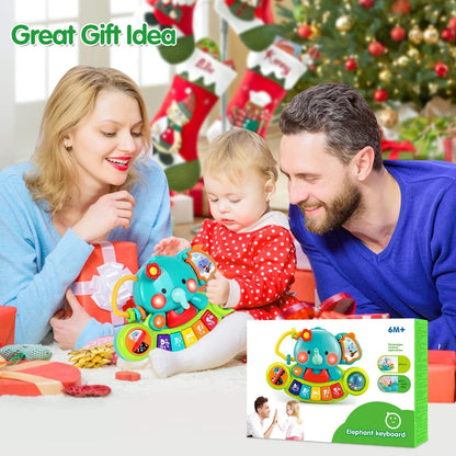Baby Piano Toys 6-12 Months, Elephant Piano Keyboard Newborn & Infant Toys 🍁 All In One Marketplace Canada