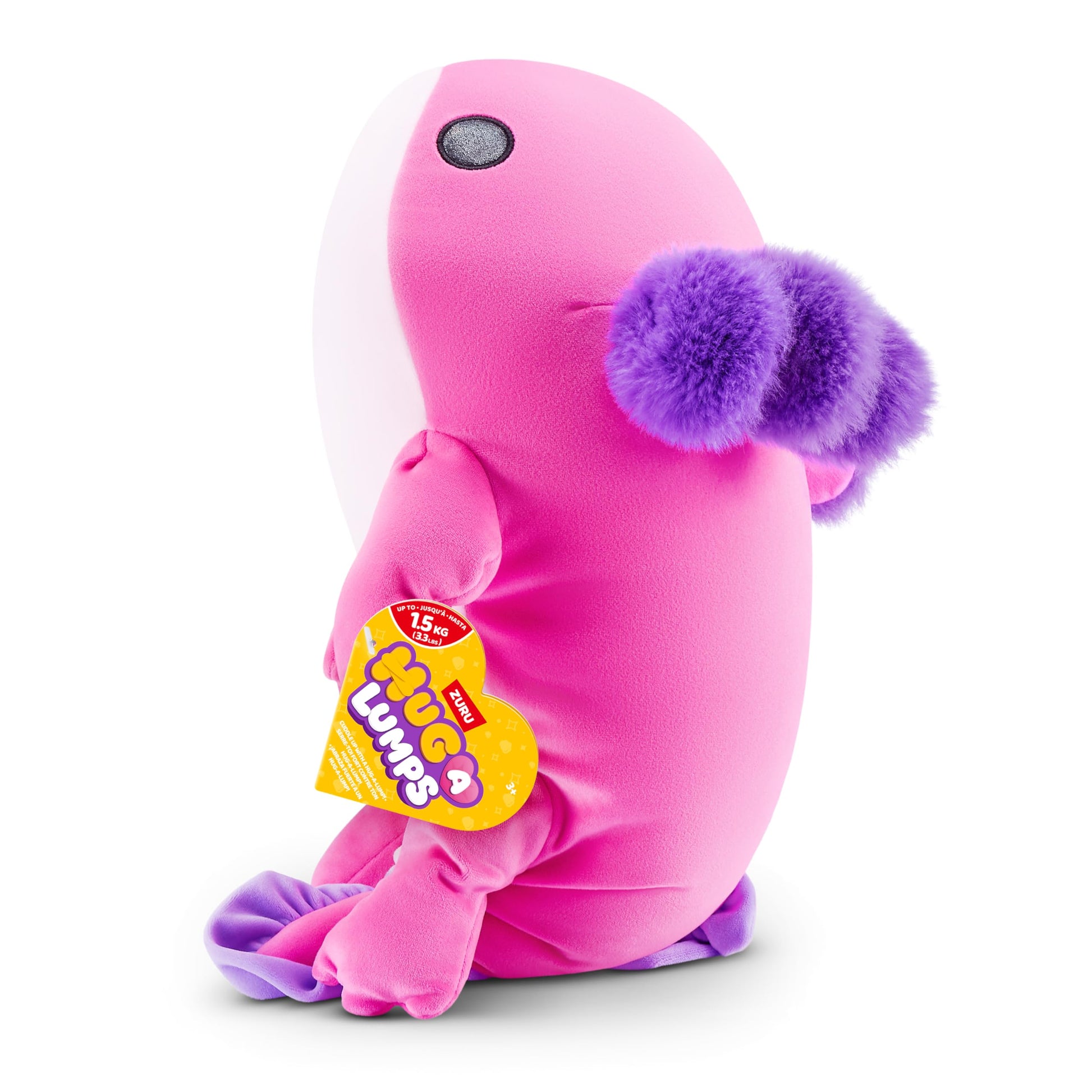 Hug-A-Lumps, Series 2, Medium, Plush, (Axolotl, Ally) Hug-A-Lumps