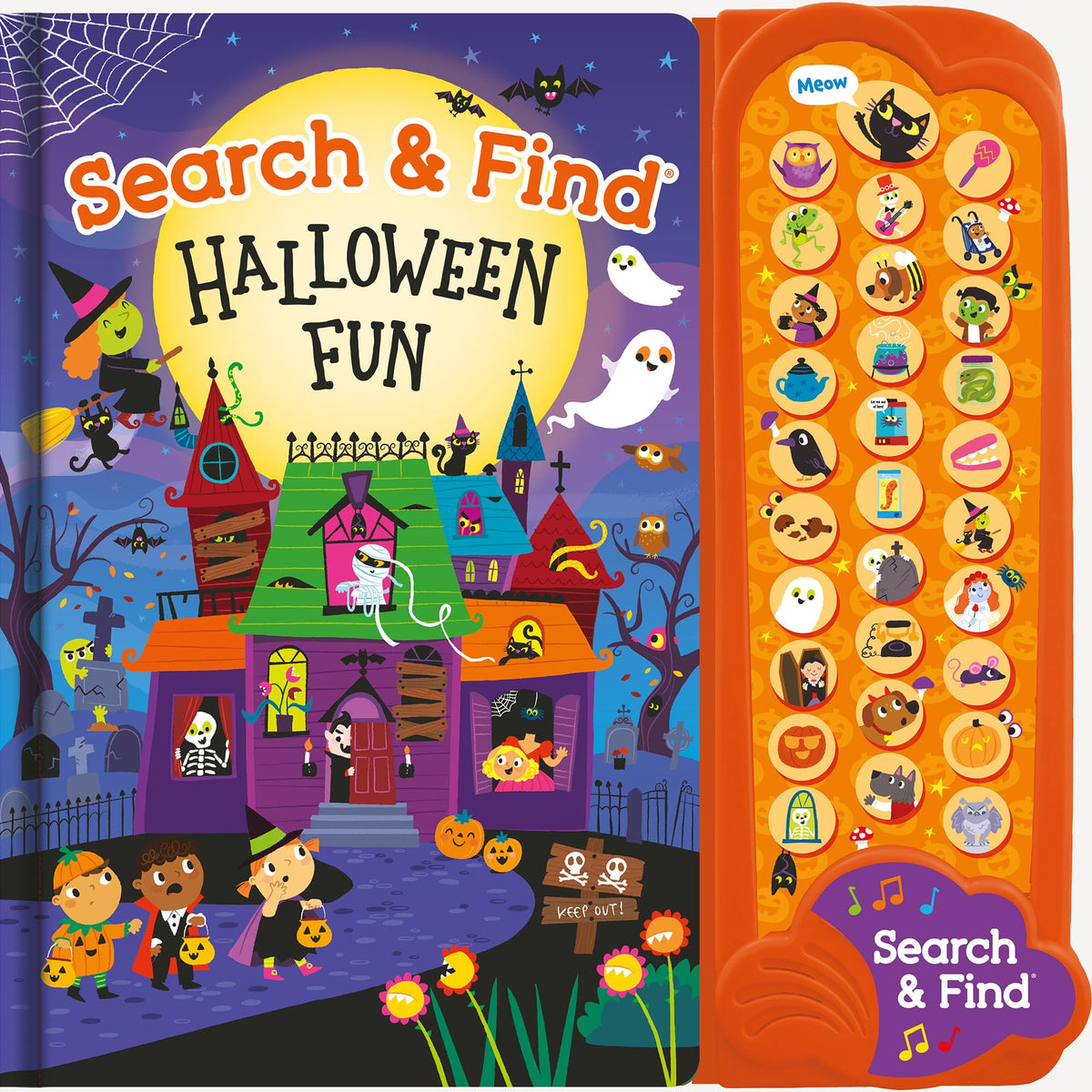 Search & Find: Halloween (30-Button Sound Book)