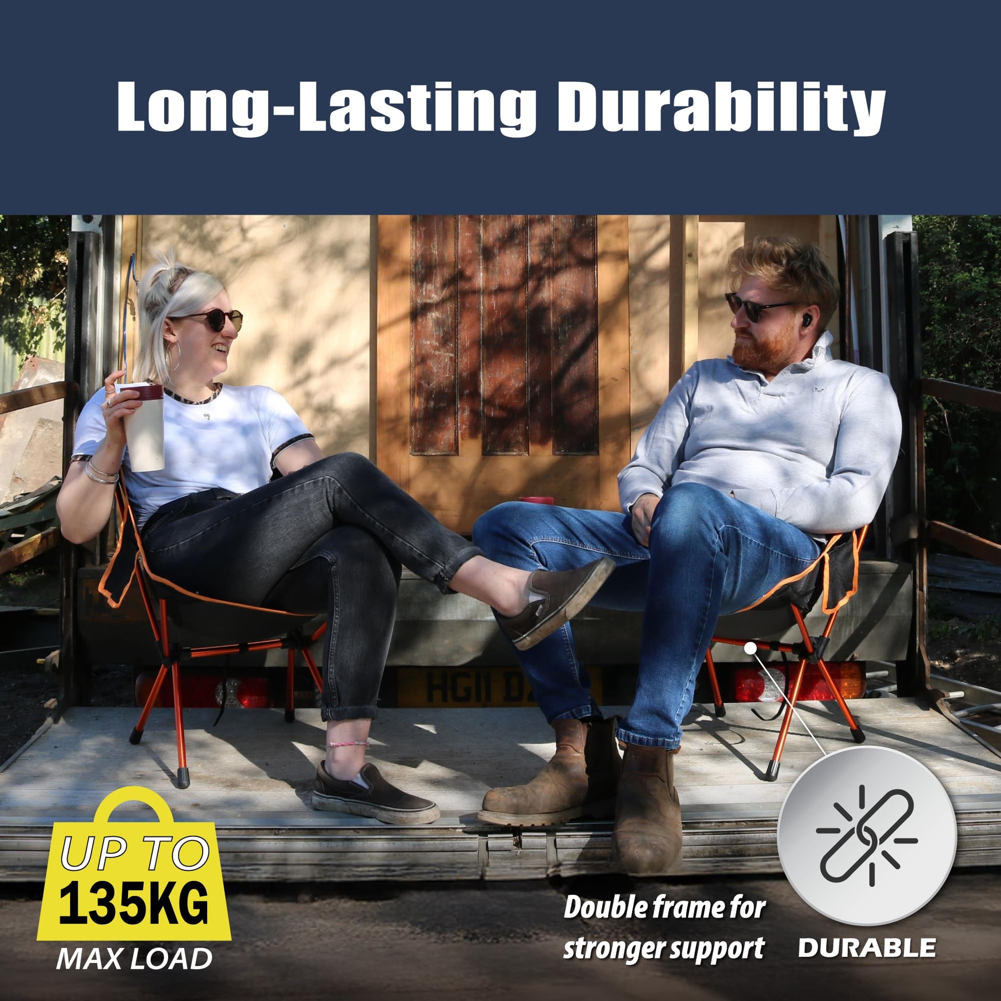 TREKOLOGY YIZI GO Camping Chair for Adult – Compact, Foldable, Lightweight 0.9 kg, 136 kg Capacity, Durable Aluminum, Quick Setup, Ideal for Backpacking, Beach, and Outdoor Adventures (Black)
