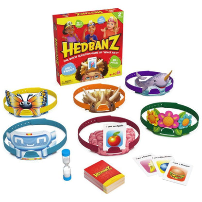 Hedbanz 2023 Edition with Brand New Cards Picture Guessing Board Game- Family Games | Games for Family Game Night| Kids Games | Card Games for Families & Kids Ages 6 and up
