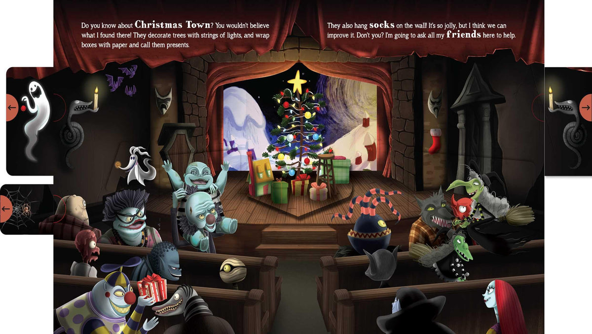 Disney Tim Burton's The Nightmare Before Christmas: Welcome to Halloween Town!