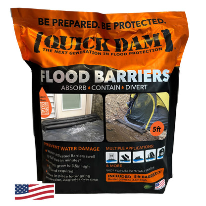 Quick Dam QD65-2 Water Activated Flood Barriers 🍁 All In One Marketplace Canada