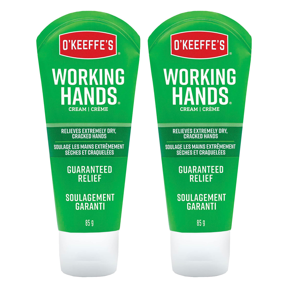 O'Keeffe's Working Hands Hand Cream for Extremely Dry, Cracked Skin (2pk)