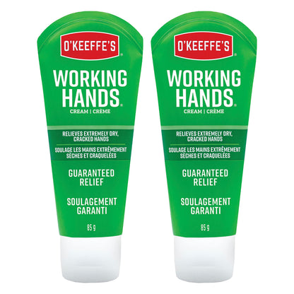 O'Keeffe's Working Hands Hand Cream for Extremely Dry, Cracked Skin (2pk)