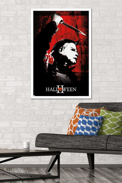 Halloween II - Red Wall Poster