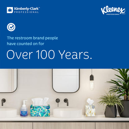 Kleenex Professional Universal Hard Roll Paper Towels, Bulk (50606), Hardwound 1.75" Core, Premium Absorbency Pockets, White (6 Rolls at 600' Each, 3,600'/Case)