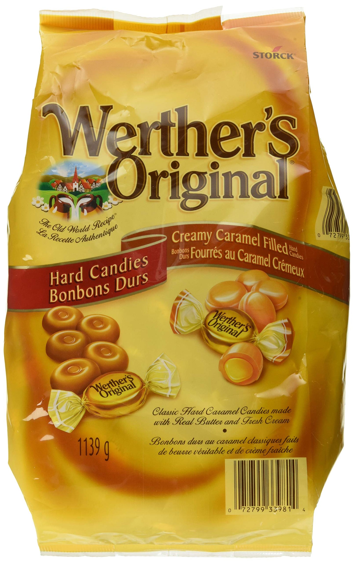 Werther's Original Caramel Hard Candies, 1,139 g (40.1 oz)