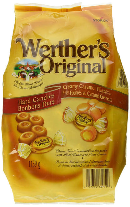 Werther's Original Caramel Hard Candies, 1,139 g (40.1 oz)