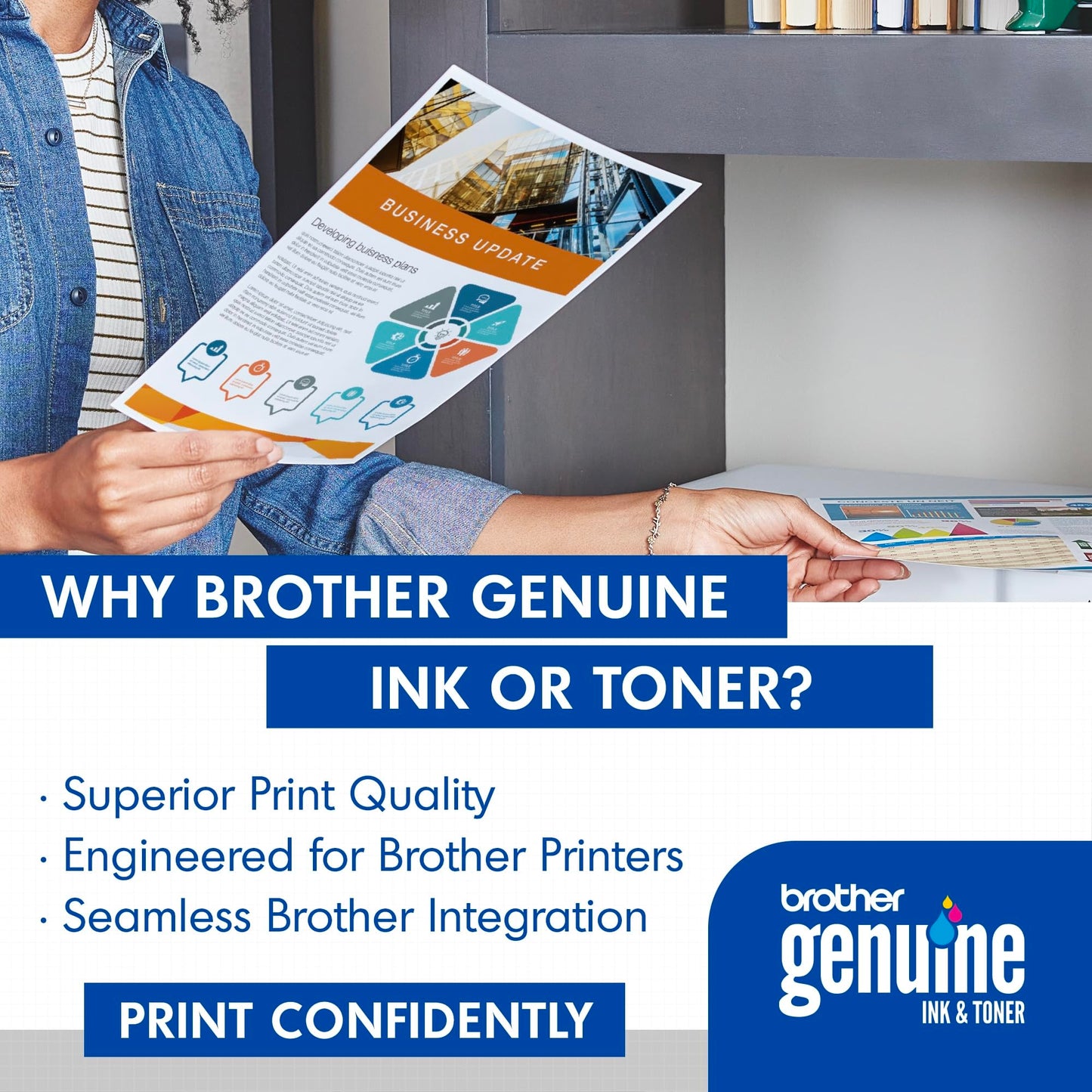 Brother Original TN227BK High-Yield Black Toner Cartridge, Higher Yield for Value, for Laser Printers HL-L3210CW, MFC-L3710CW, MFC-L3750CDW, and More 🍁 All In One Marketplace Canada