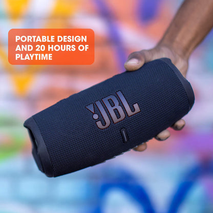 JBL Charge 5 Portable Bluetooth Speaker with Deep Bass, IP67 Waterproof and Dustproof, Up To 20 Hours of Playtime, Built-in Powerbank - Black 🍁 All In One Marketplace Canada