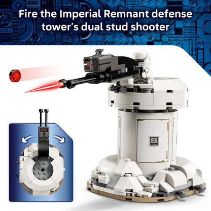 LEGO Star Wars AT-RT Attack - Building Toy for Boys & Girls, Ages 7+ - with The Mandalorian & Grogu Minifigures - Playset for Kids - Gift for Birthdays - 75444 LEGO